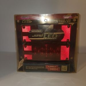 Optronics Led TLL16RK Red Waterproof Led Trailer Light Kit (CP-D1)